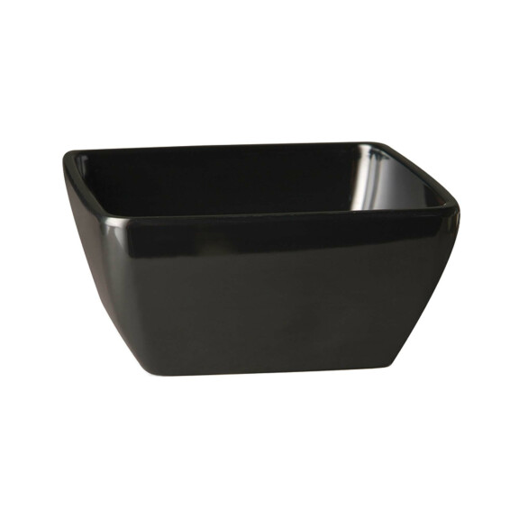 Bol PURE din melamină negru capac. 1,5 l | APS 83468