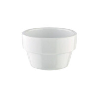 Mini vas FLOWER POT din melamină albă 40 ml | APS 84470