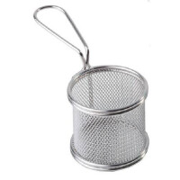 Coșuleț din oțel pentru finger food Snackholder, diam. 9 cm | APS 40601