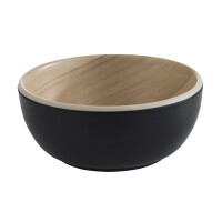 Bol melaminat FRIDA negru diam. 8,5 cm | APS 84931