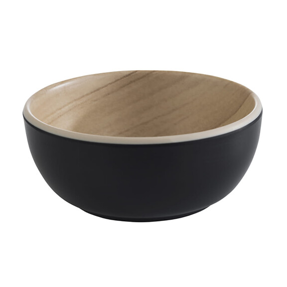 Bol melaminat FRIDA negru diam. 8,5 cm | APS 84931