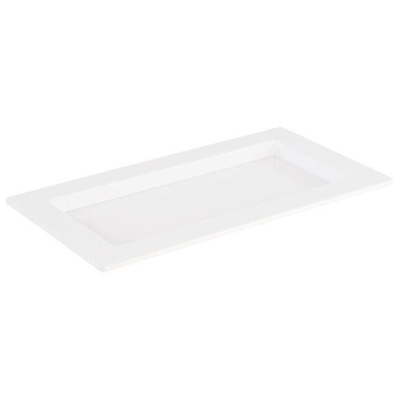 Tavă FRAMES, GN 1/3, melamină, culoare albă | APS 84048
