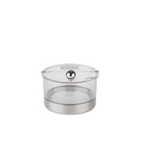 Mic bol de răcire cu bază din oțel Mini TOP FRESH cu element de răcire și capac, 15x11,5 cm | APS 11810