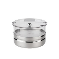 Bol răcoritor cu bază din oțel Maxi TOP FRESH cu cartuș și capac, 24x17 cm | APS 11847_APS