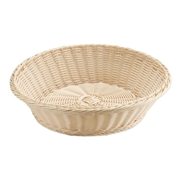 Coș pentru pâine din polipropilenă, EKONOMIC, bej deschis, 39x10 cm | APS-40144