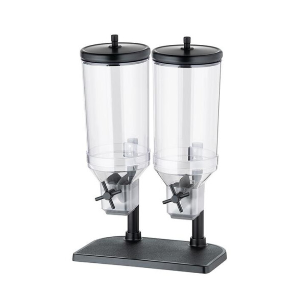 Dozator de cereale pentru mic dejun, dublu Duo FRESH & EASY, 2x4,5 l | APS 11841