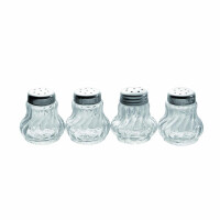 Set mini pentru condimente 2 solnițe și 2 pipernițe, 3.5x4 cm | APS 40503
