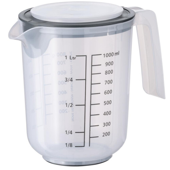 Cană de măsurare cu capac MIXUP, 1 l | APS 30058
