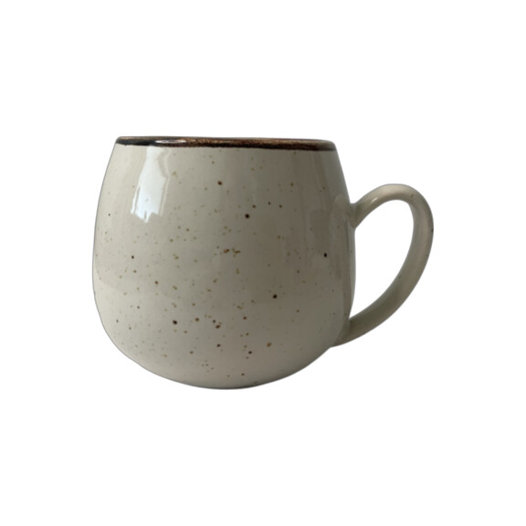 Cană Oskar Still Rustick crem 0,4 l | KERA CERAMIKA 1.34.RUSTIC CREM