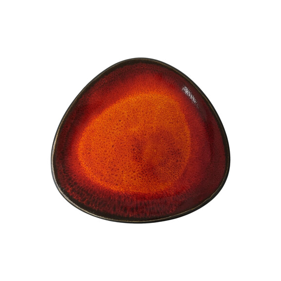 Farfurie întinsă Delta Cristall rubin 26 cm | KERA CERAMIKA 15.3.RUBIN
