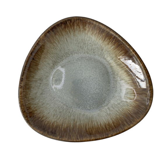 Farfurie adâncă Delta Cristall topaz 27 cm | KERA CERAMIKA 15.5.TOPAZ