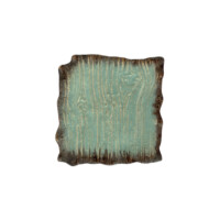 Farfurie plată dreptunghiulară Moku agat 21 x 21 cm | KERA CERAMIKA 16.3.AGAT