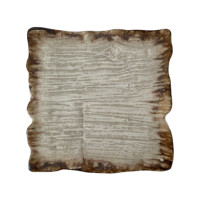 Farfurie plată dreptunghiulară Moku dolomit 30 x 30 cm | KERA CERAMIKA 16.5.DOLOMIT