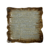 Farfurie plată dreptunghiulară Moku topaz 30 x 30 cm | KERA CERAMIKA 16.5.TOPAZ