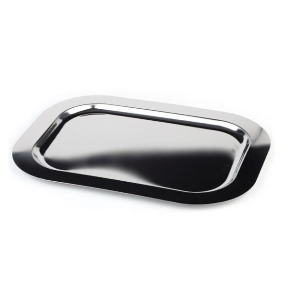 Tavă FINESSE, cu margine netedă, din oțel inoxidabil, 42x31x1.4 cm | APS 1312