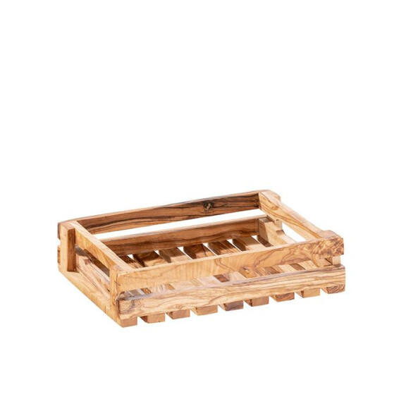 Cutie bufet Olive, din lemn de măslin, 25x18x6 cm | APS 1017