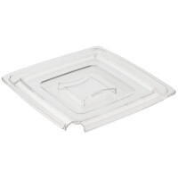 Capac pentru bol PURE cu orificiu pentru lingură, 19.5x19.5x1.5 cm | APS 83600