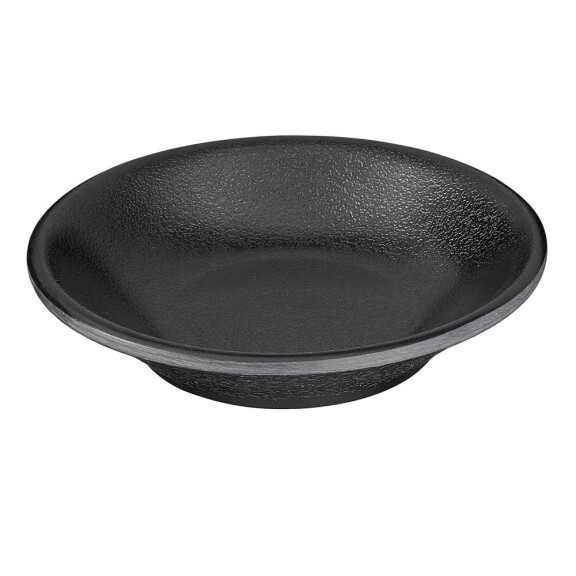 Bol pentru sosuri ZEN, melamină, negru, 8x1.5 cm, 300 ml | APS 83723