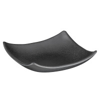 Bol ZEN, melamină, negru, 10.5x10.5x3 cm, 60 ml | APS 83727