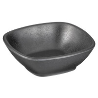 Bol ZEN, melamină, negru, 12x12x4 cm, 200 ml | APS 83720