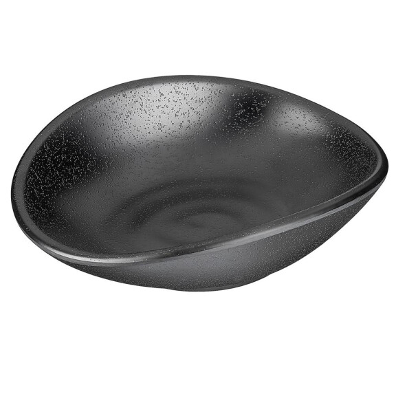 Bol ZEN, melamină, negru, 13x11x3.5 cm, 100 ml | APS 83728