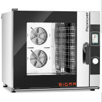 Cuptor electric convectie-abur Sigma 7 GN 1/1, control electronic, 10,6 kW, 400 V | PROFICHEF PCS11007