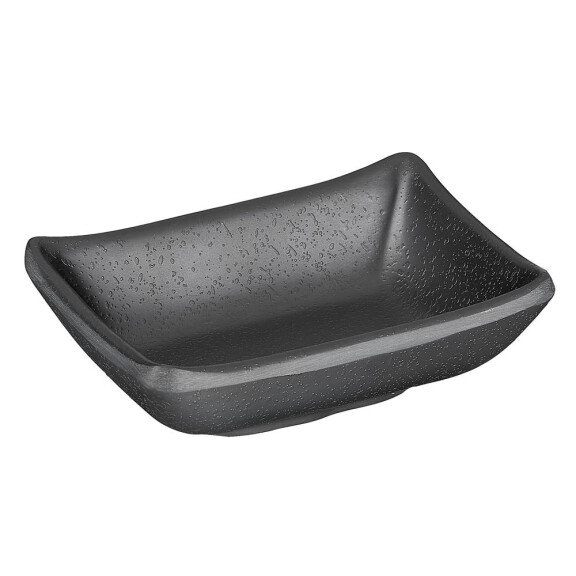 Bol ZEN, melamină, negru, 9x7x2.5 cm, 50 ml | APS 83947