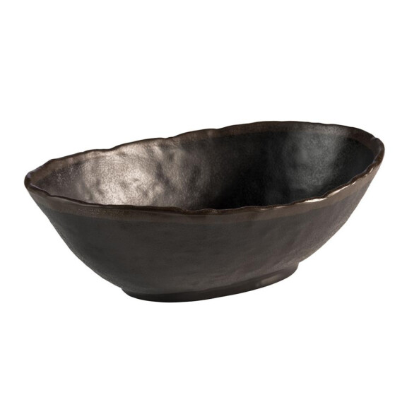 Bol MARONE, melamină, negru - maro, 27.5x19x9 cm, 1.4 l | APS 84733