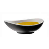 Bol HALFTONE, melamină, alb-negru, 11.5x7x4 cm, 50 ml | APS 84130