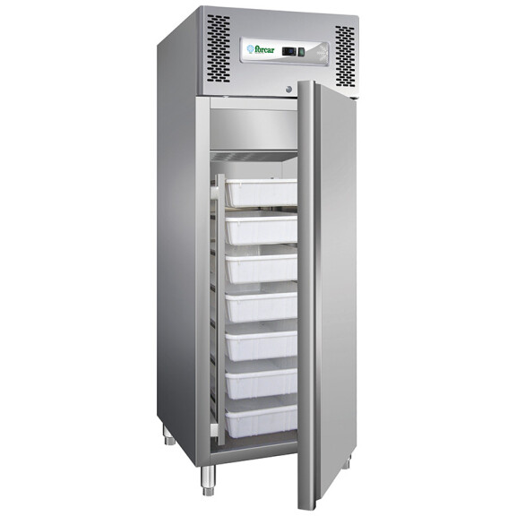 Dulap frigorific pentru pește, cu 1 ușă GN 2/1 Forcar, 507 l, din oțel inoxidabil | FIMAR G-GN600FISH