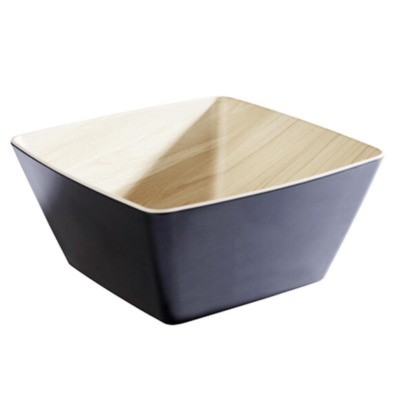 Bol FRIDA, melamină, negru - bej, 25x25x12 cm, 3.5 l | APS 84593