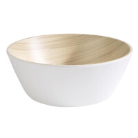 Bol FRIDA, melamină, alb - bej, 20x7.5 cm, 1.2 l | APS 84609