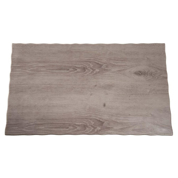 Tavă GN 1/1 OAK LIGHT, melamină, gri, 53x32.5x1.5 cm | APS 84180