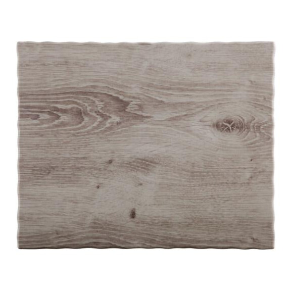 Tavă GN 1/2 OAK LIGHT, melamină, gri, 32.5x26.5x1.5 cm | APS 84181