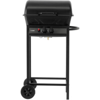 Grătar pe gaz BAVEN, 2 arzătoare, negru, 5,5 kW | LUND 99657