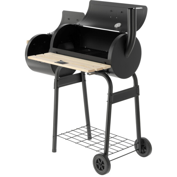 Grătar pe cărbuni cu afumătoare, grătar 60x30 cm | LUND 99901