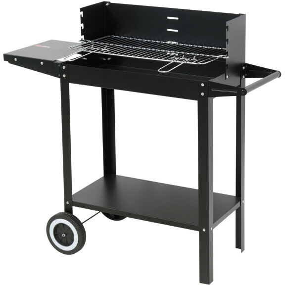 Grătar cu cărbune fără capac, grătar 48x26.5 cm | LUND 99919