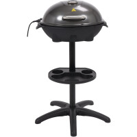 Grătar electric pe stativ cu placă 1/2 striată, 2.4 kW | LUND 67420