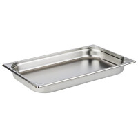 Recipientă GN 1/1 adâncime 5,5 cm, din oțel inoxidabil | APS 81109