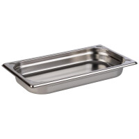 Recipientă GN 1/3 adâncime 4 cm din oțel inoxidabil | APS 81301