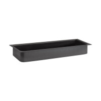 Insert pentru cutie de lemn Valo GN 2/4, 51.5x15x6 cm, negru | APS 14043