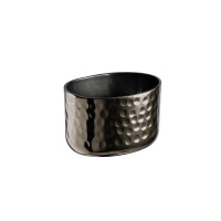 Bol CRAFT din aluminiu, 8.5x6.5x5.5 cm, 150 ml, culoare neagră | APS 40689