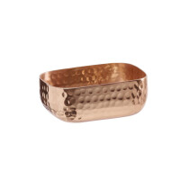 Bol CRAFT din aluminiu, 12x9.5x5 cm, 350 ml, culoare cupru | APS 40697