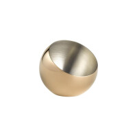 Bol SPHERE, set, 3 buc., melamină, culoare aurie, 8x7 cm, 100 ml | APS 40771