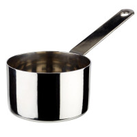 Cană pentru servire POLARIS, culoare oțel, 7x4.5 cm, 120 ml | APS 40643