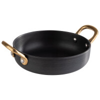 Cratiță pentru servire CASTORO, gri, 13.5x3.5 cm, 300 ml | APS 40741