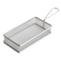 Coș pentru servire SNACKHOLDER, oțel inoxidabil, 21.5x10x4.5 cm | APS 40610