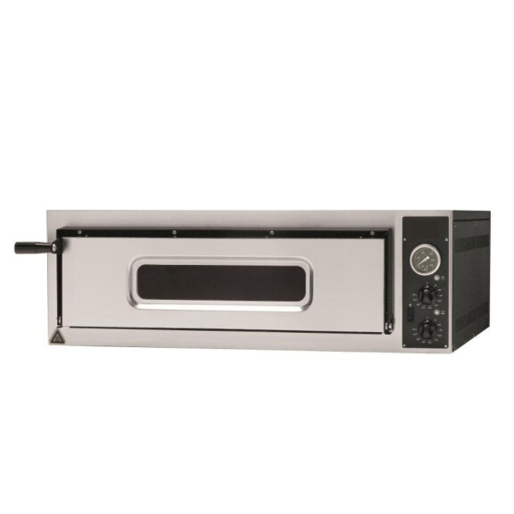 Cuptor pentru pizza cu o cameră, 4x35 cm, 4.8 kW, 400 V | FORGAST FG09564