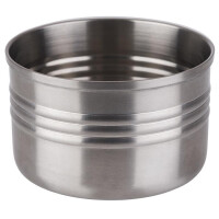 Bol de servire SNACKCAN, oțel inoxidabil, 6.5x4 cm | APS 40654