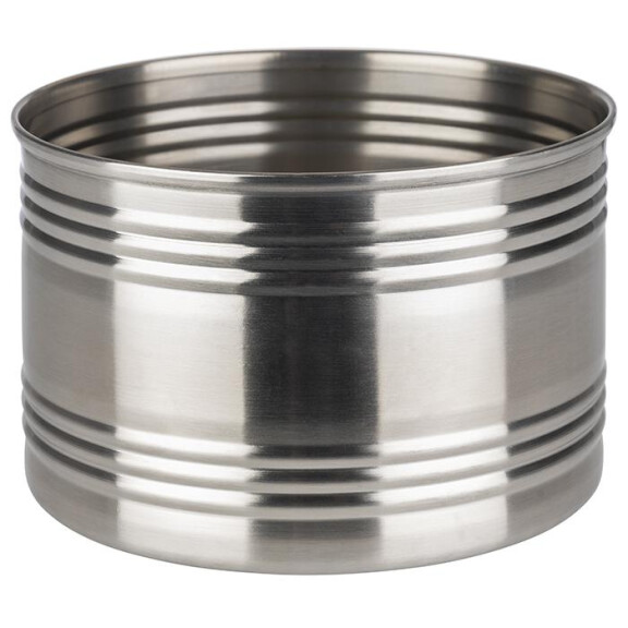 Bol de servire SNACKCAN, oțel inoxidabil, 12x8 cm | APS 40659